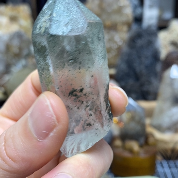 水晶水晶柱未镶嵌