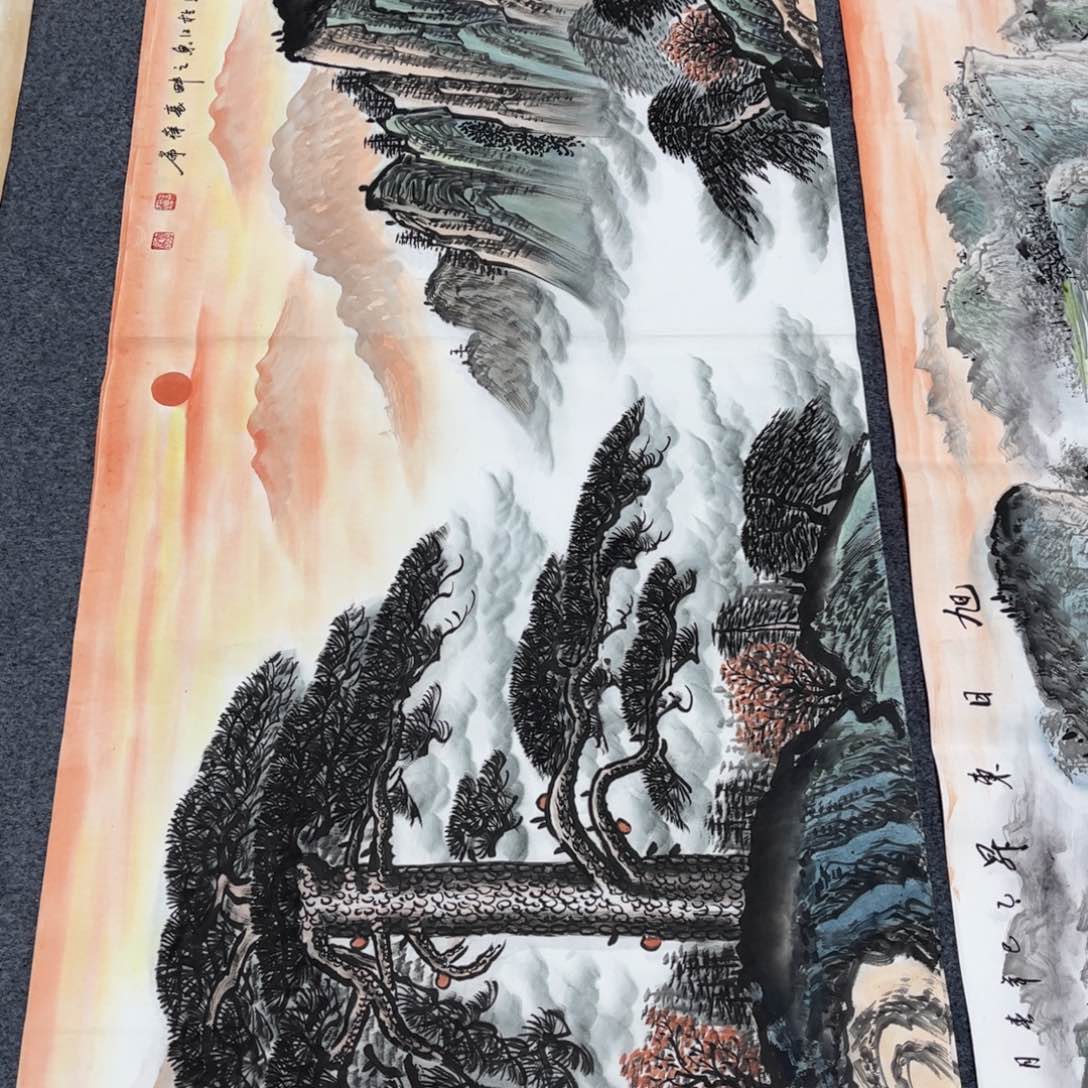 国画国画山水作品欣赏