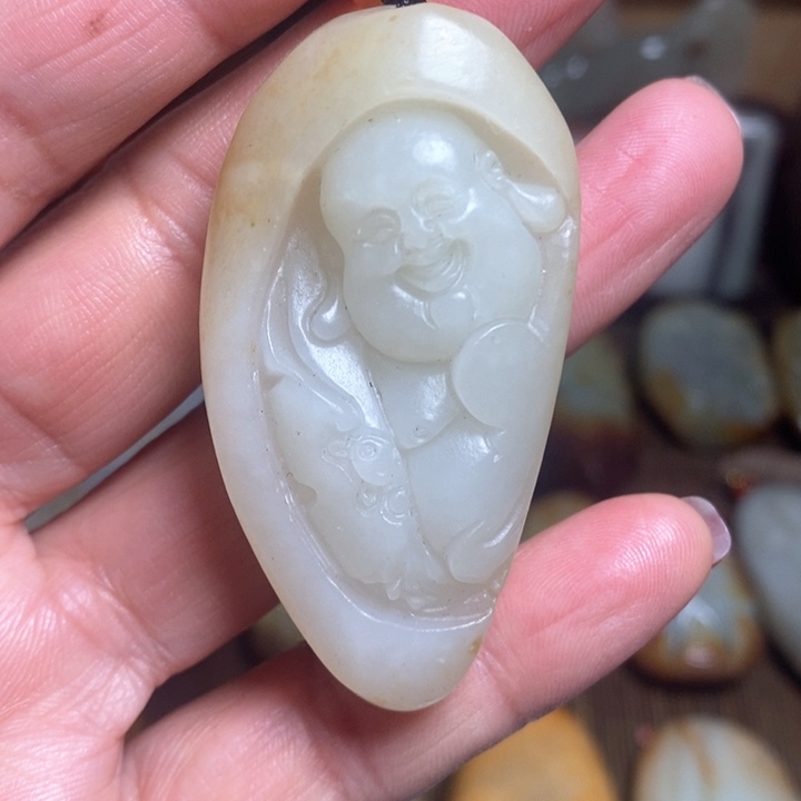 和田玉颈饰未镶嵌