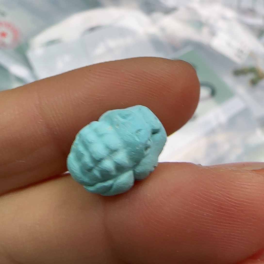 绿松石珠宝半成品未镶嵌