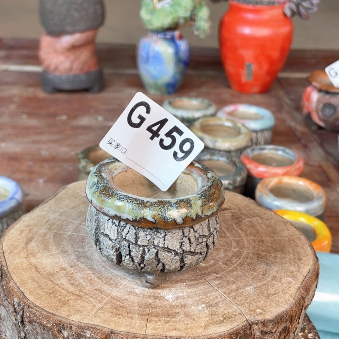 紫砂花盆新版小包子 内口3.5