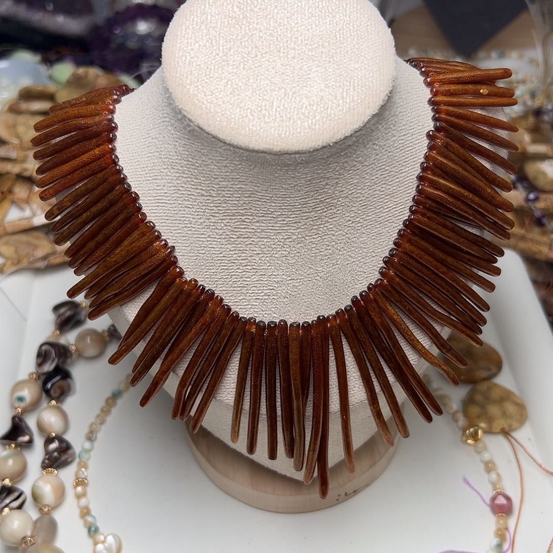 玛瑙/玉髓合金珠宝半成品Y664 金色柳柳