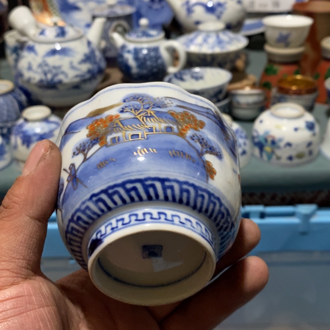 瓷片舶来瓷器满28包邮当日凑单