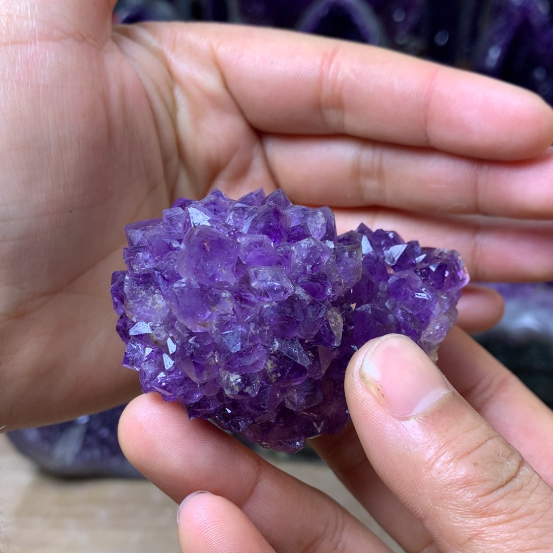 紫晶紫晶花未镶嵌