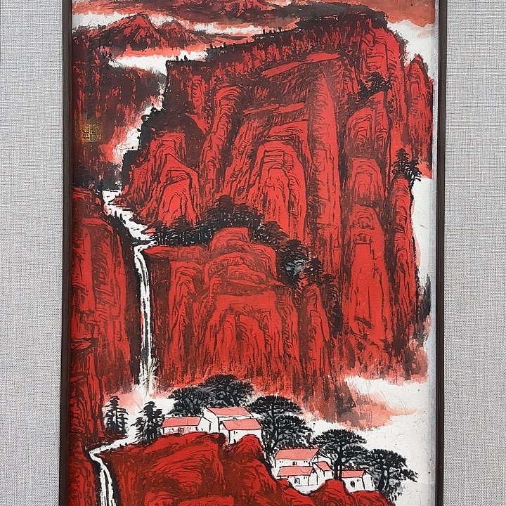 国画牛油果绿色高跟凉鞋黑色单肩包