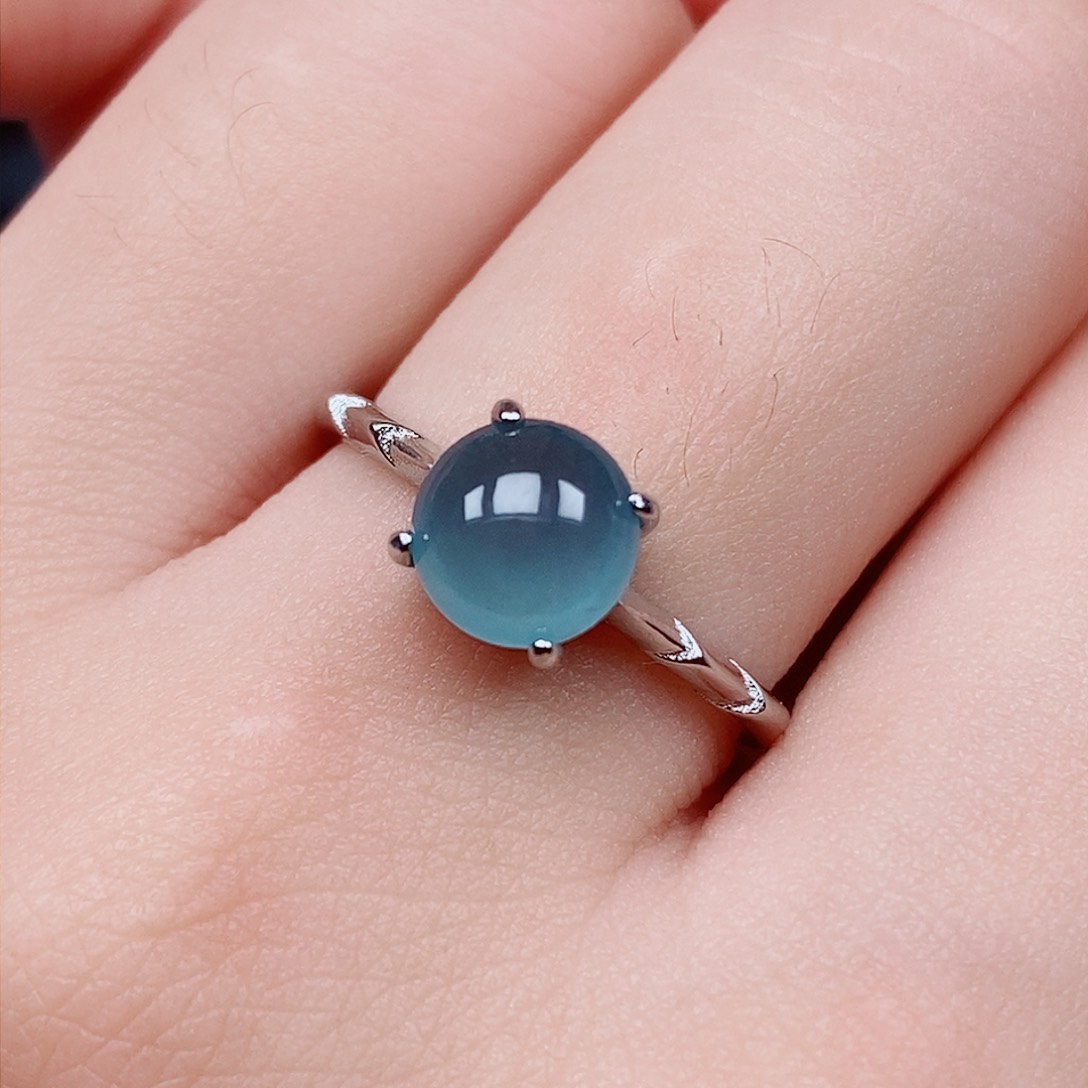 翡翠戒指未镶嵌戒指