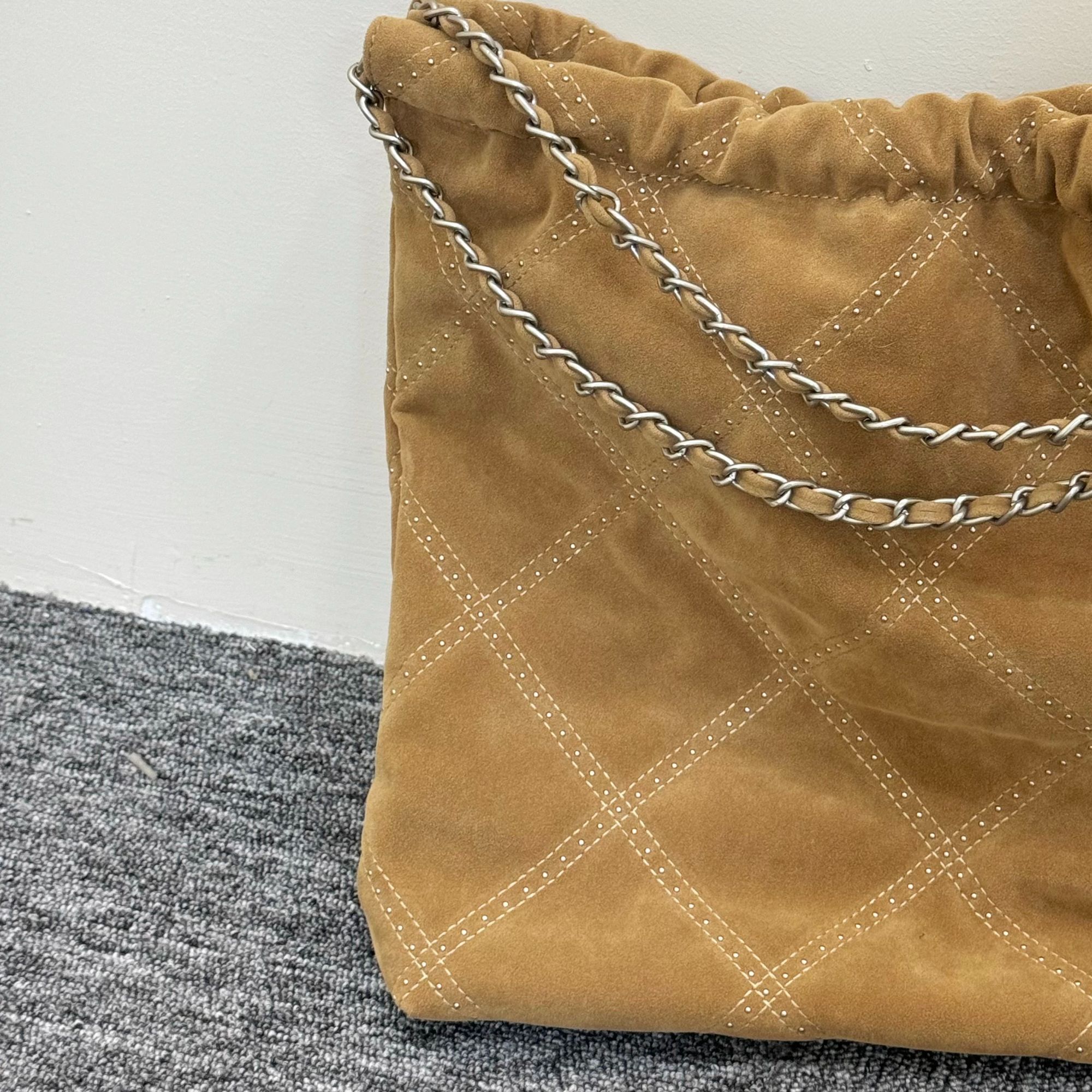 QIQI【垃圾袋包包】美拉德秋冬单肩包（无公仔挂件）