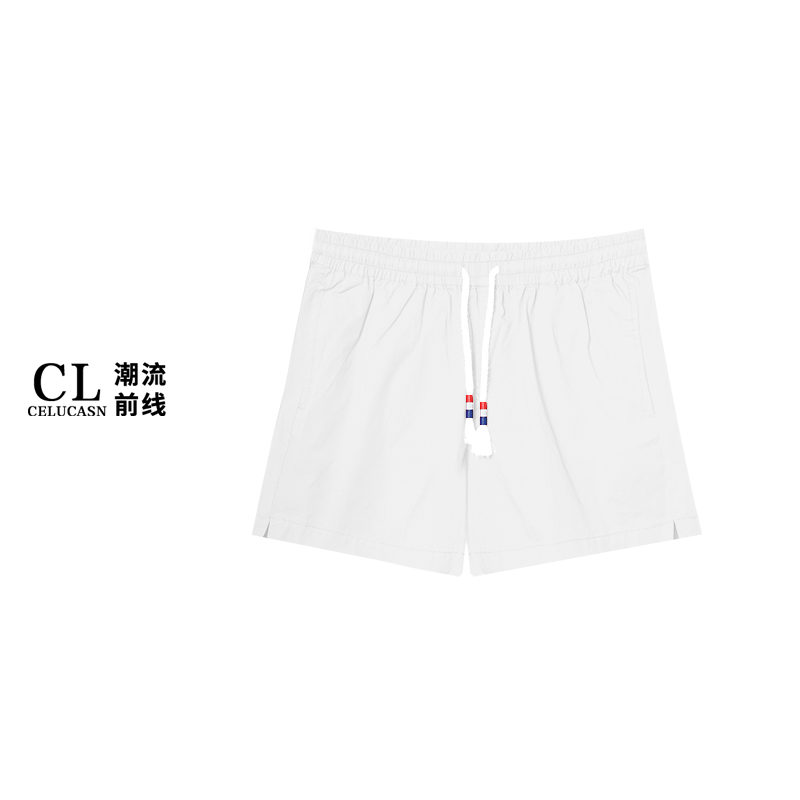HAJF1802#夏季中高腰外穿热裤休闲宽松居家运动薄款短裤