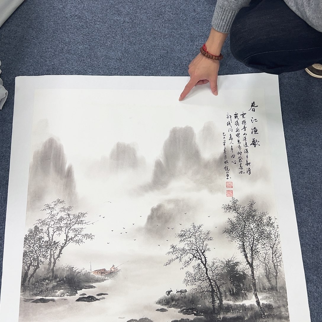国画国画作品纯手绘