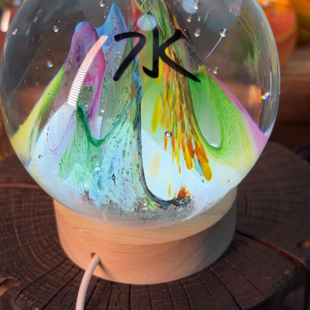 水***芝琉璃手工艺品微瑕