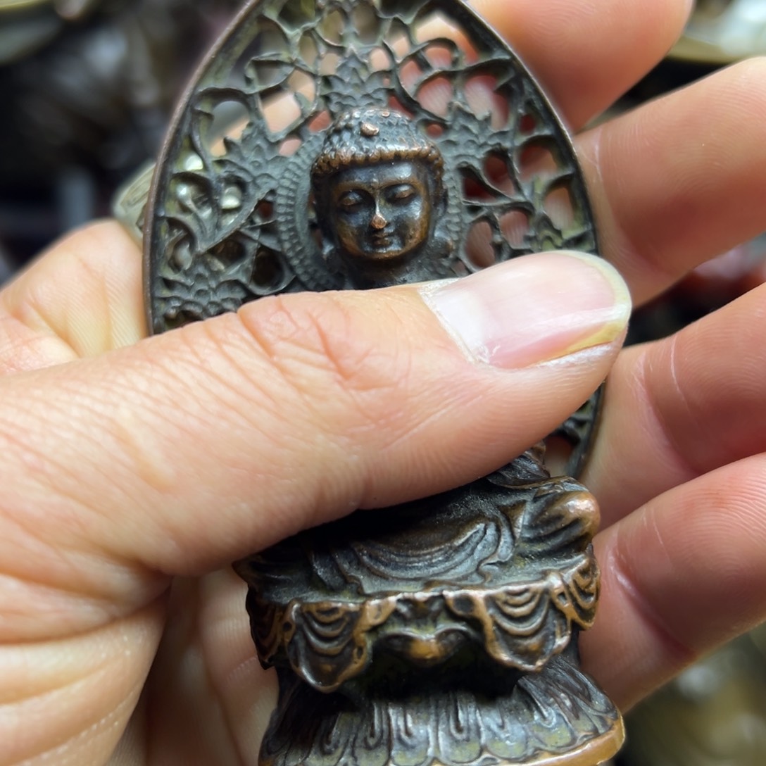 铜摆件欢迎欢迎你