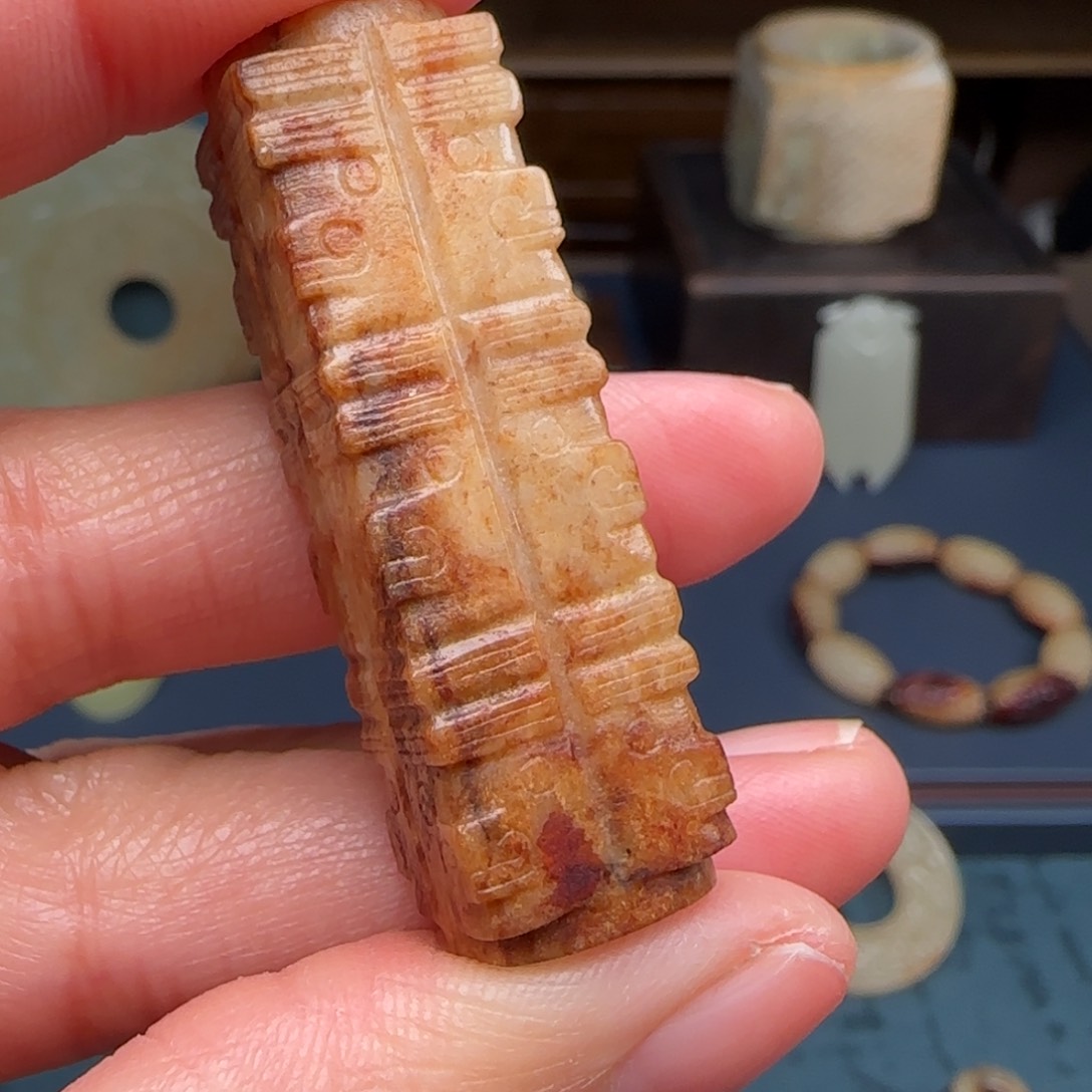 和田玉手链未镶嵌乐**态