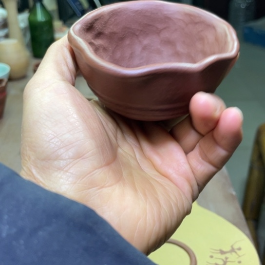 紫砂茶杯全手（手捏）主人杯