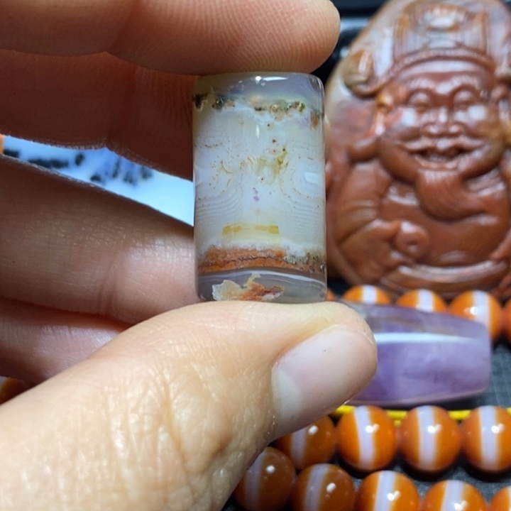 玛瑙/玉髓未镶嵌颈饰