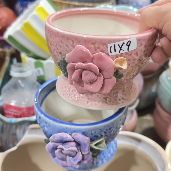 凑9块包邮，有孔，花盆