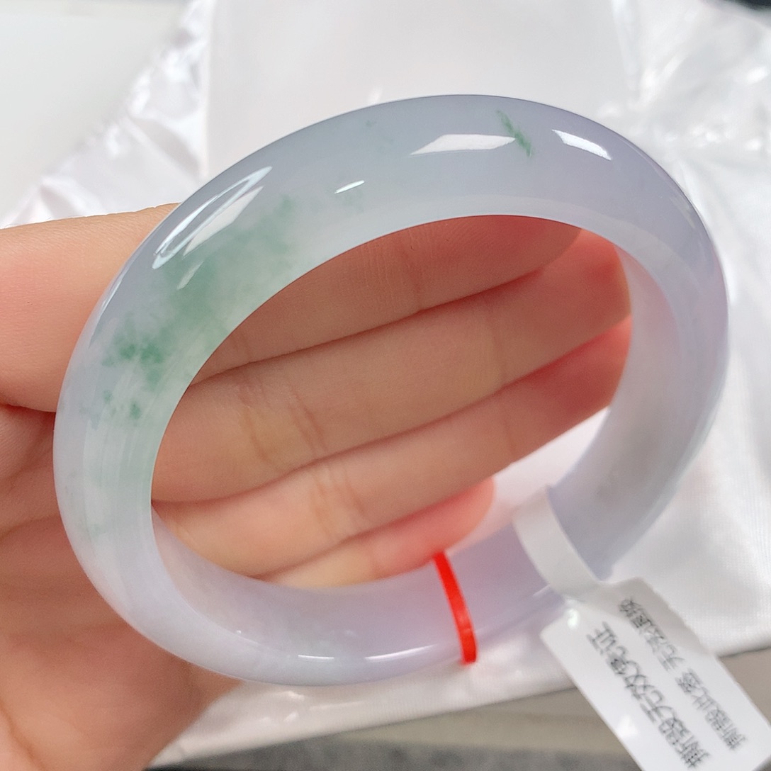 翡翠手镯未镶嵌 正圈①③⑨