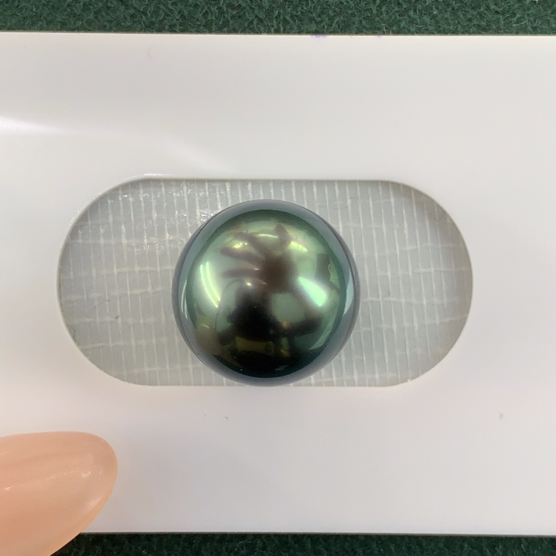 海水珍珠裸珠大溪地12.1mm