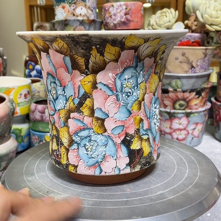 景德镇艺术手绘作品