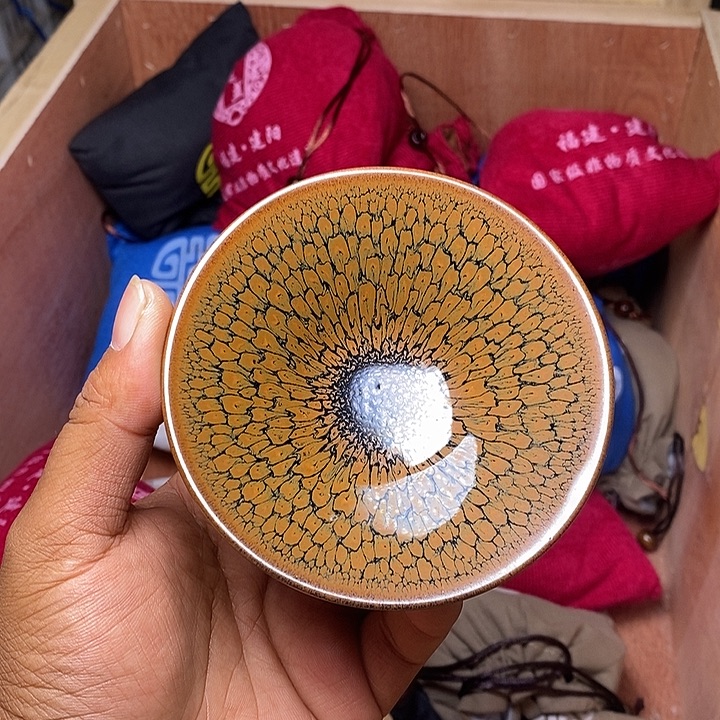 茶盏建盏喝茶主人杯茶杯