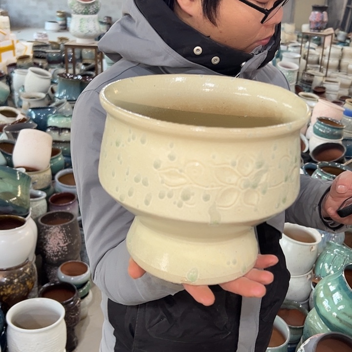 地下盐酥鸡啦啦啦小花盆