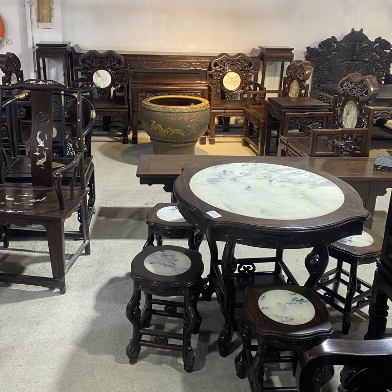 成套家具中堂二十四件套➕桌子六件套 定