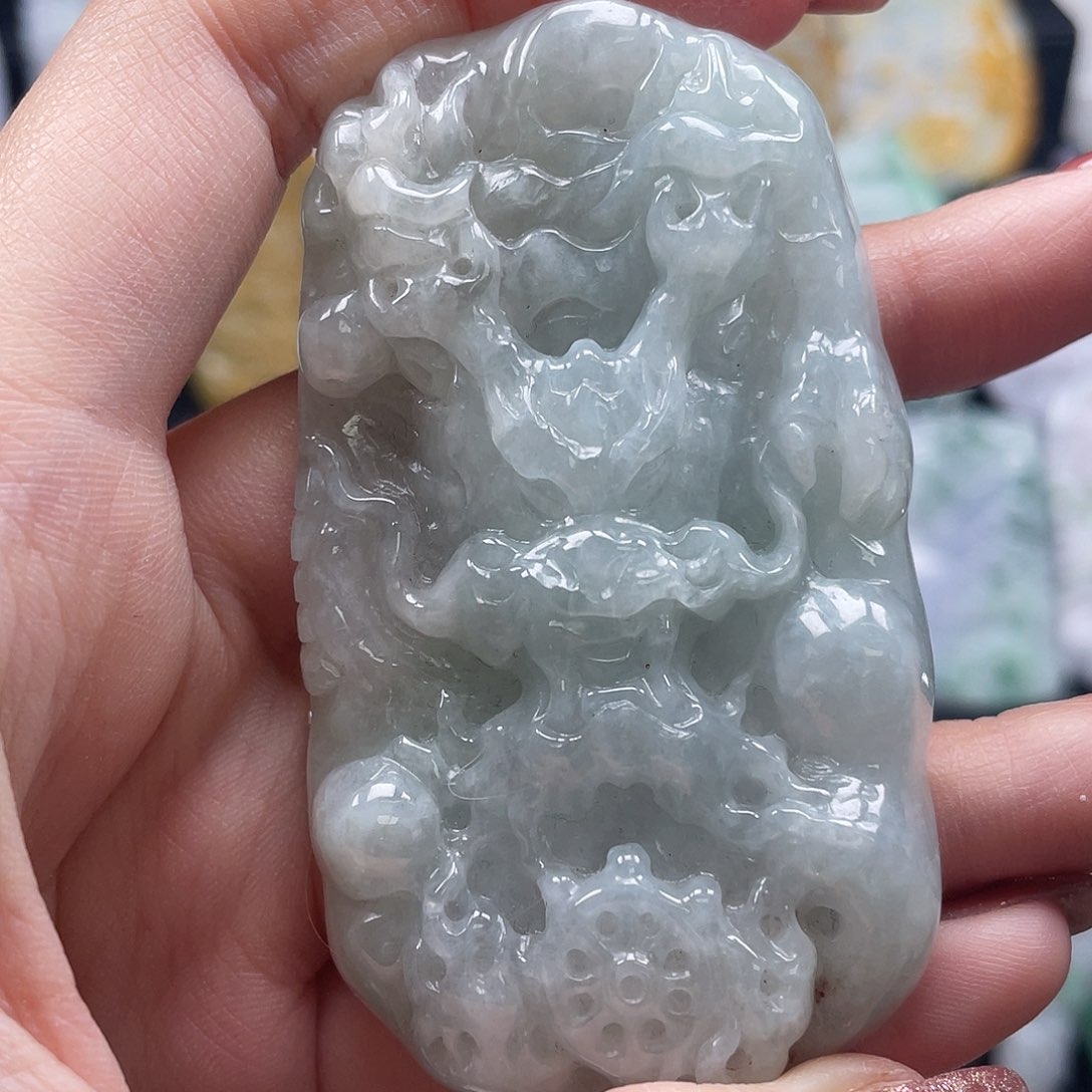翡翠吊坠(不含链)未镶嵌