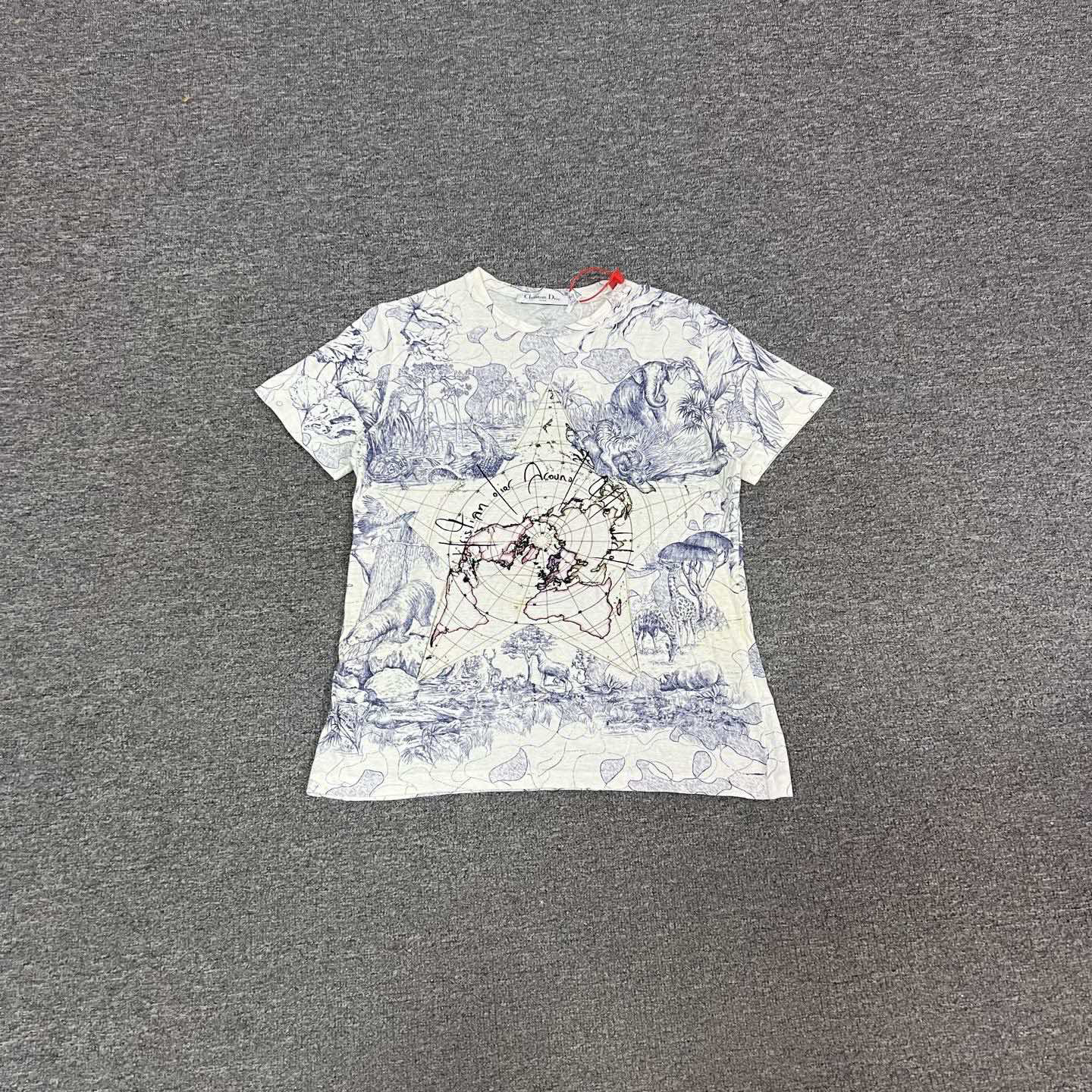 99新 DIOR/迪奥 Dior 迪奥爆款 地球系列短袖 S码99新