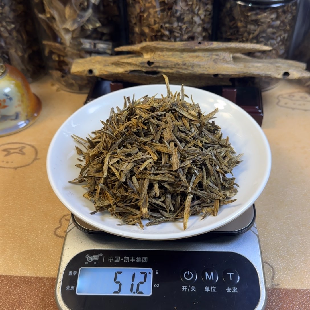 沉香沉香碎屑陆河肉丝条50克