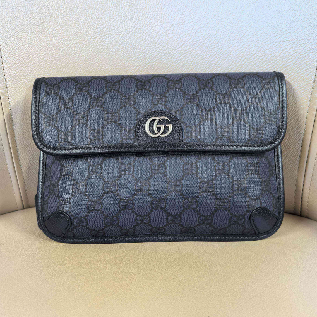 未使用 GUCCI/古驰 OPHIDIA新款 GG腰包煜橦奢品