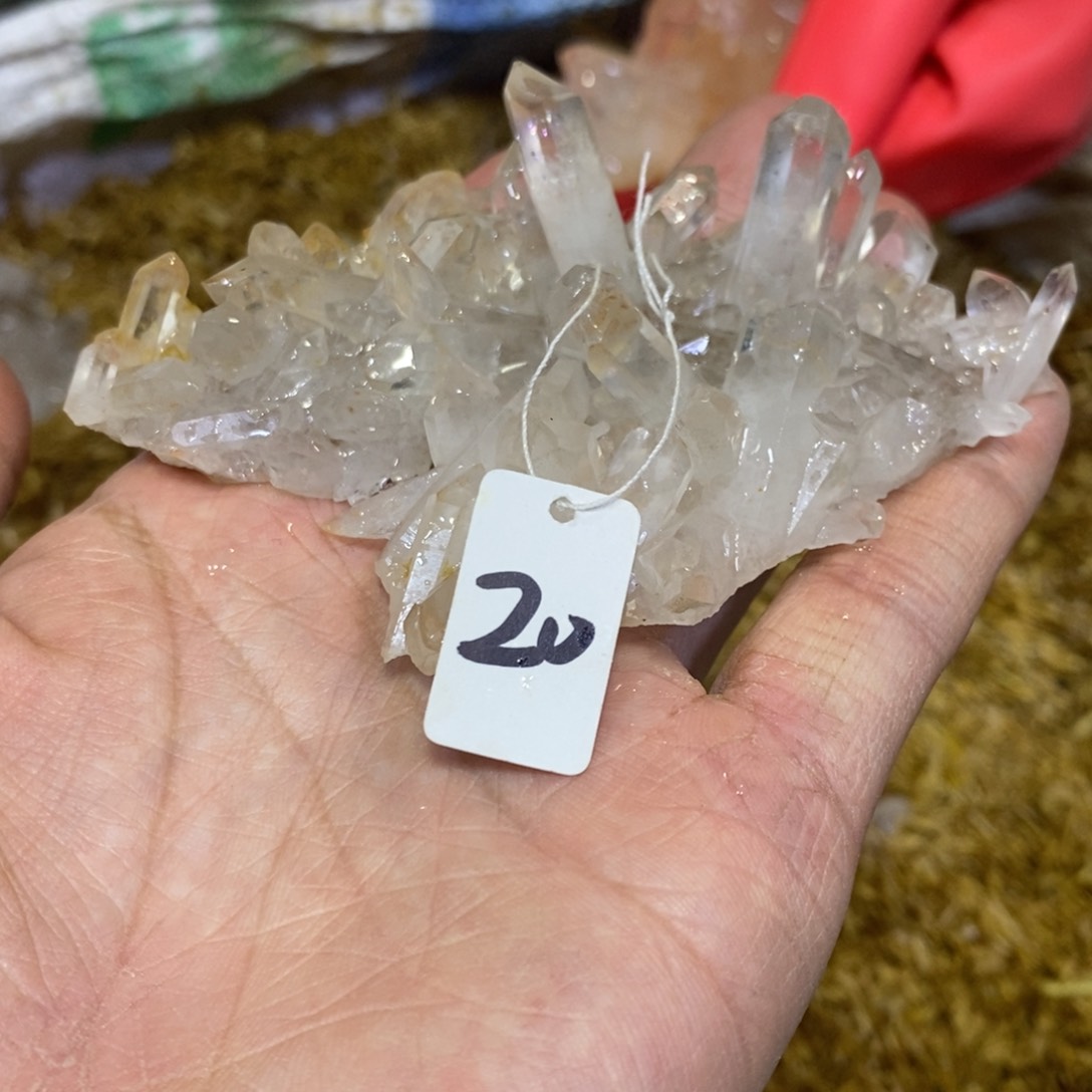 水晶水晶原石摆件未镶嵌