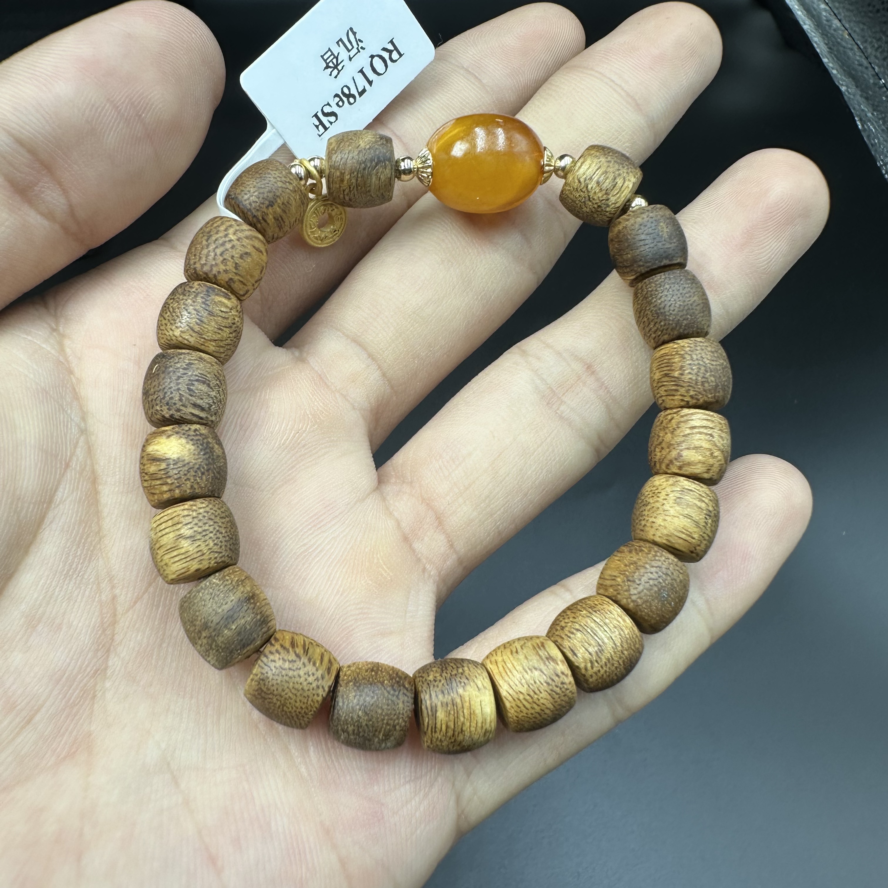 芽庄黄棋楠沉香手链