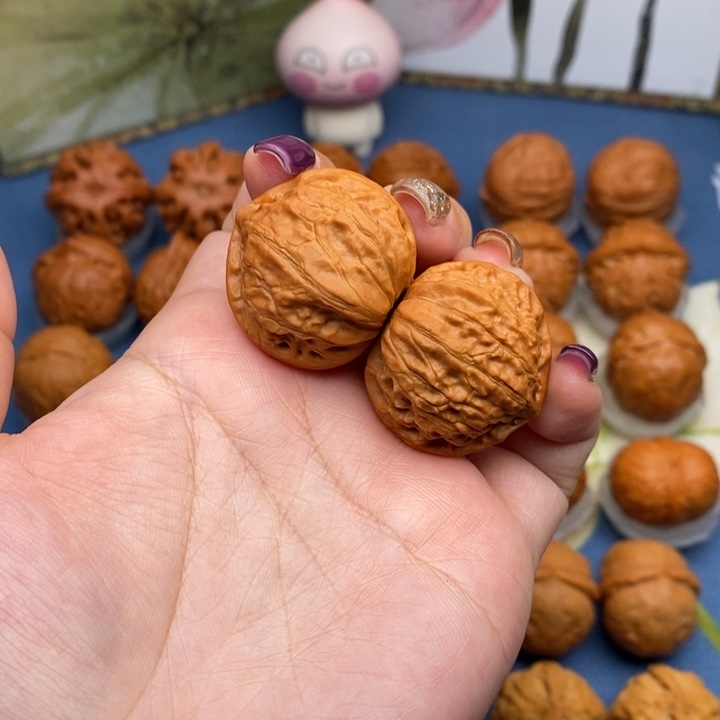 文玩核桃把件官帽