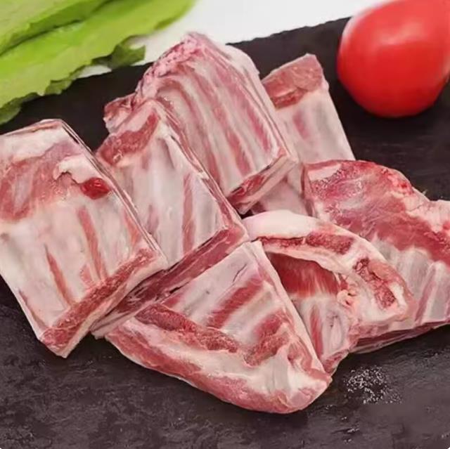 5斤羊排尖羔羊羊小排新鲜羔羊带骨羊肋排羊角排山羊现宰家庭商用