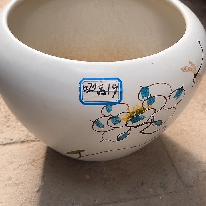 陶瓷景德镇精品花盆栽适合盆
