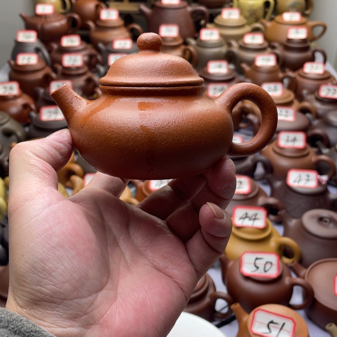 茶壶紫砂宜兴紫砂半手工
