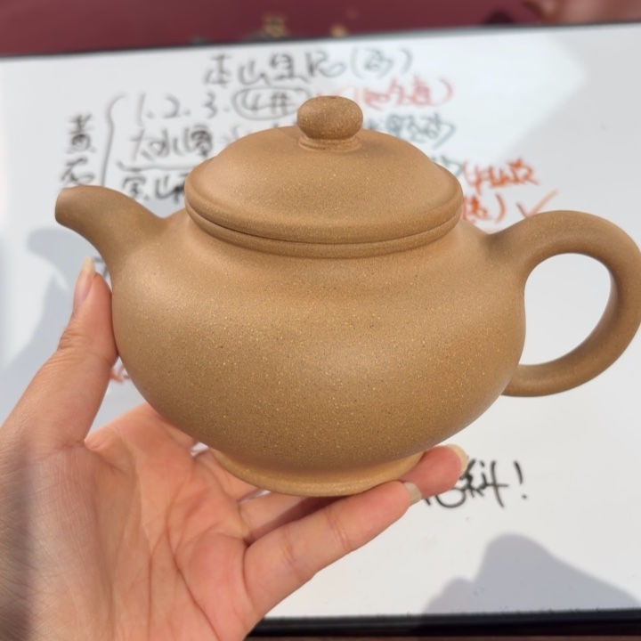 紫砂茶壶宜兴原矿墨绿泥
