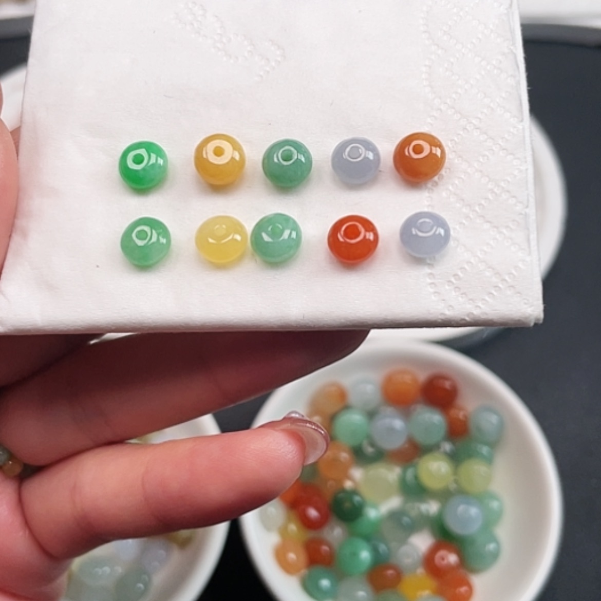 【闪购商品】定制翡翠未镶嵌し****華，