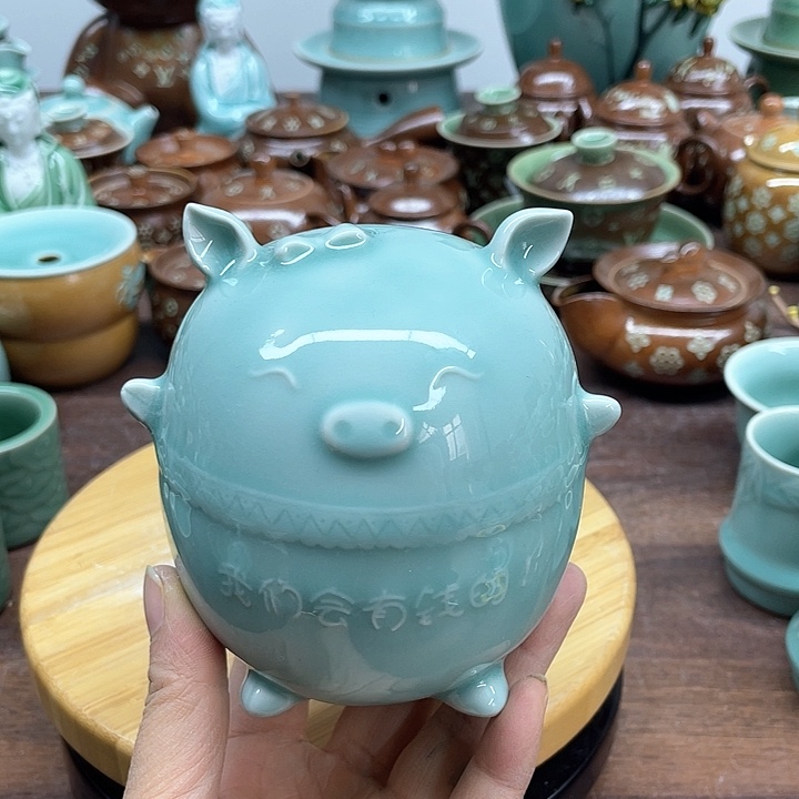 微瑕特价（存钱罐青瓷