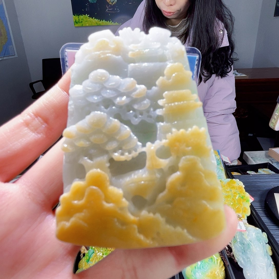 颈饰未镶嵌翡翠翡翠