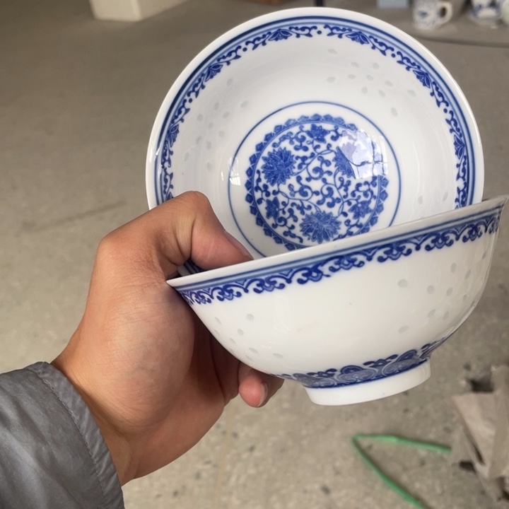 碗景德镇高温细白瓷餐具