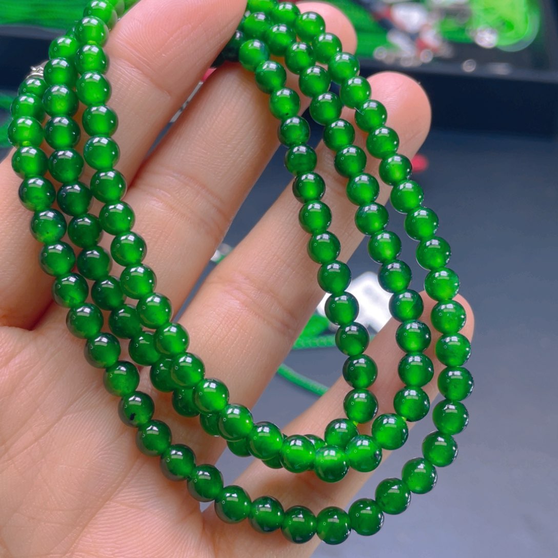 翡翠项链未镶嵌，1