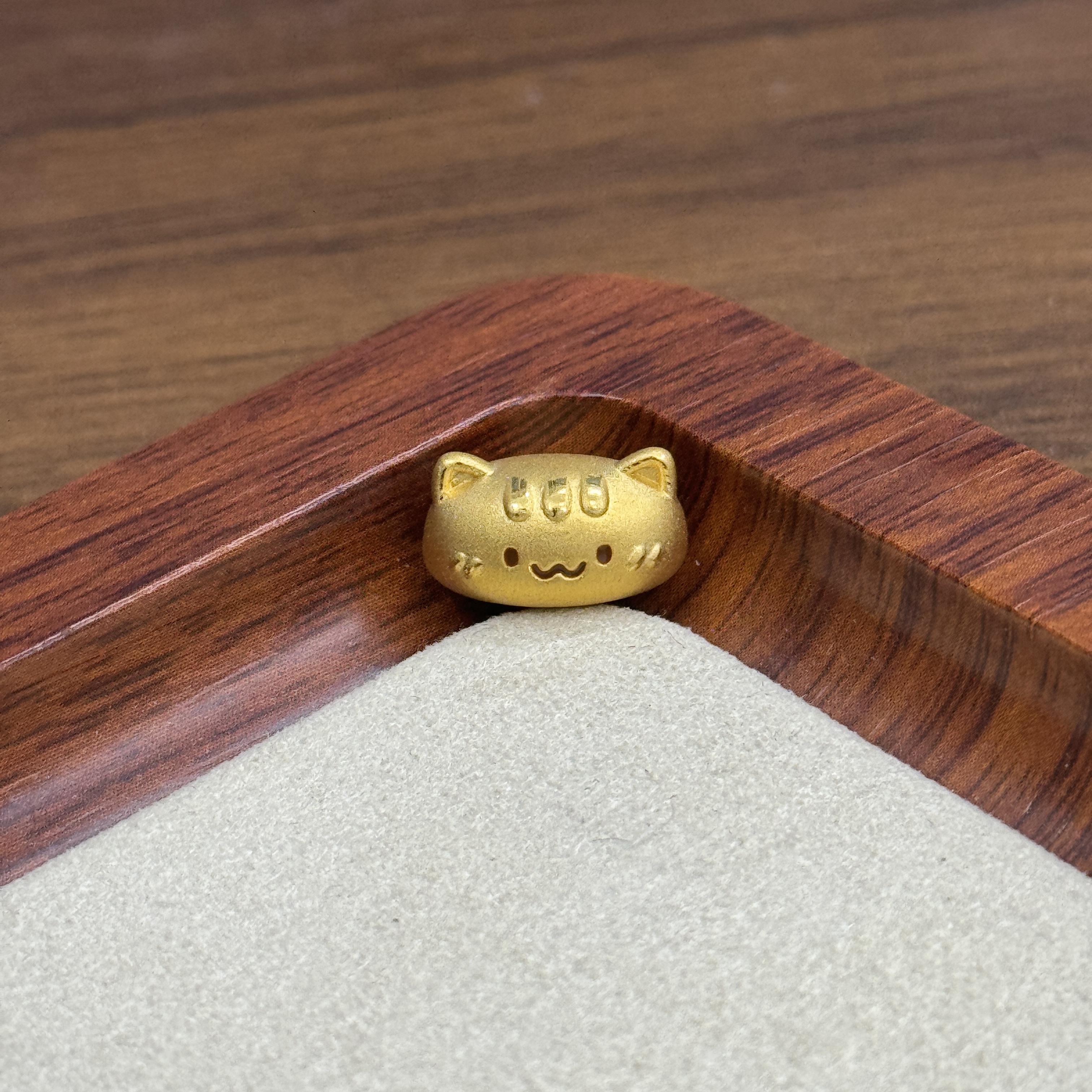 足金999法棍小猫DP2036-01090