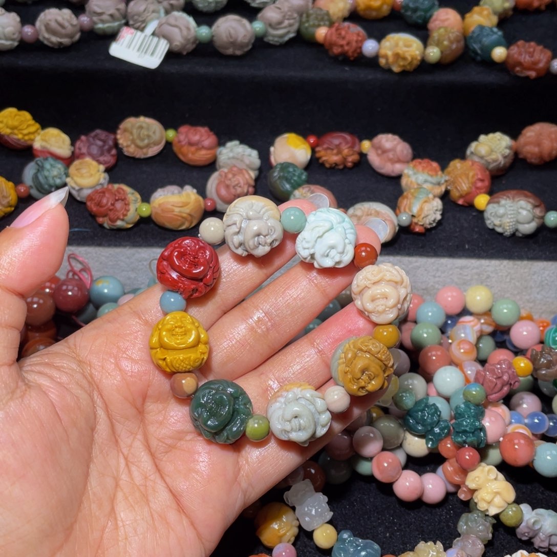 石英质玉未镶嵌手链