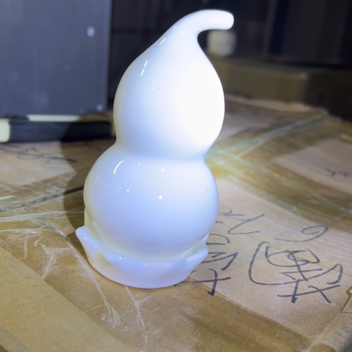 库存尾货骨瓷葫芦牙签桶