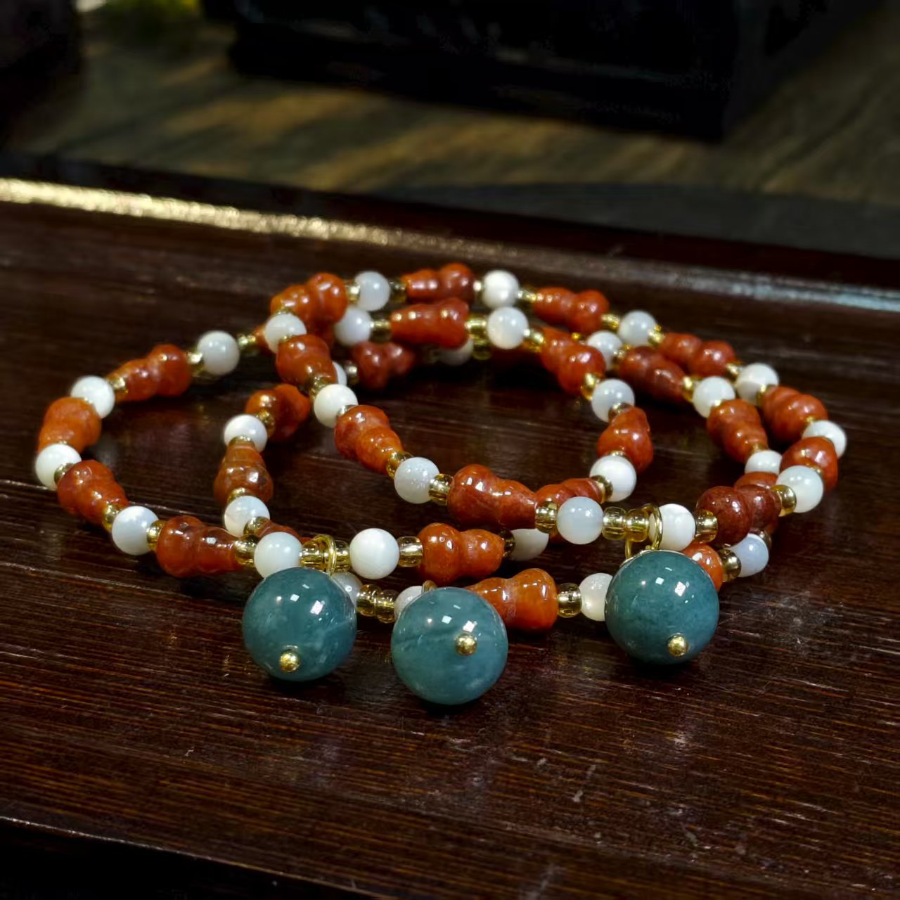 【书记甄选】原创翡翠手链 多样性发一件 WW1871