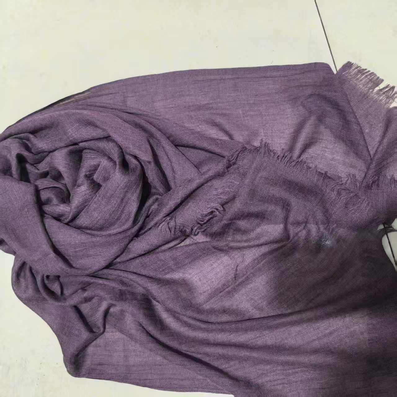 【香芋紫】外贸单100*180长巾秋冬新款绵柔气质优雅围巾披肩丝巾 女