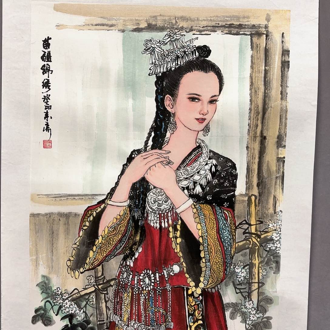 国画国画纯手绘作品请放心去藏