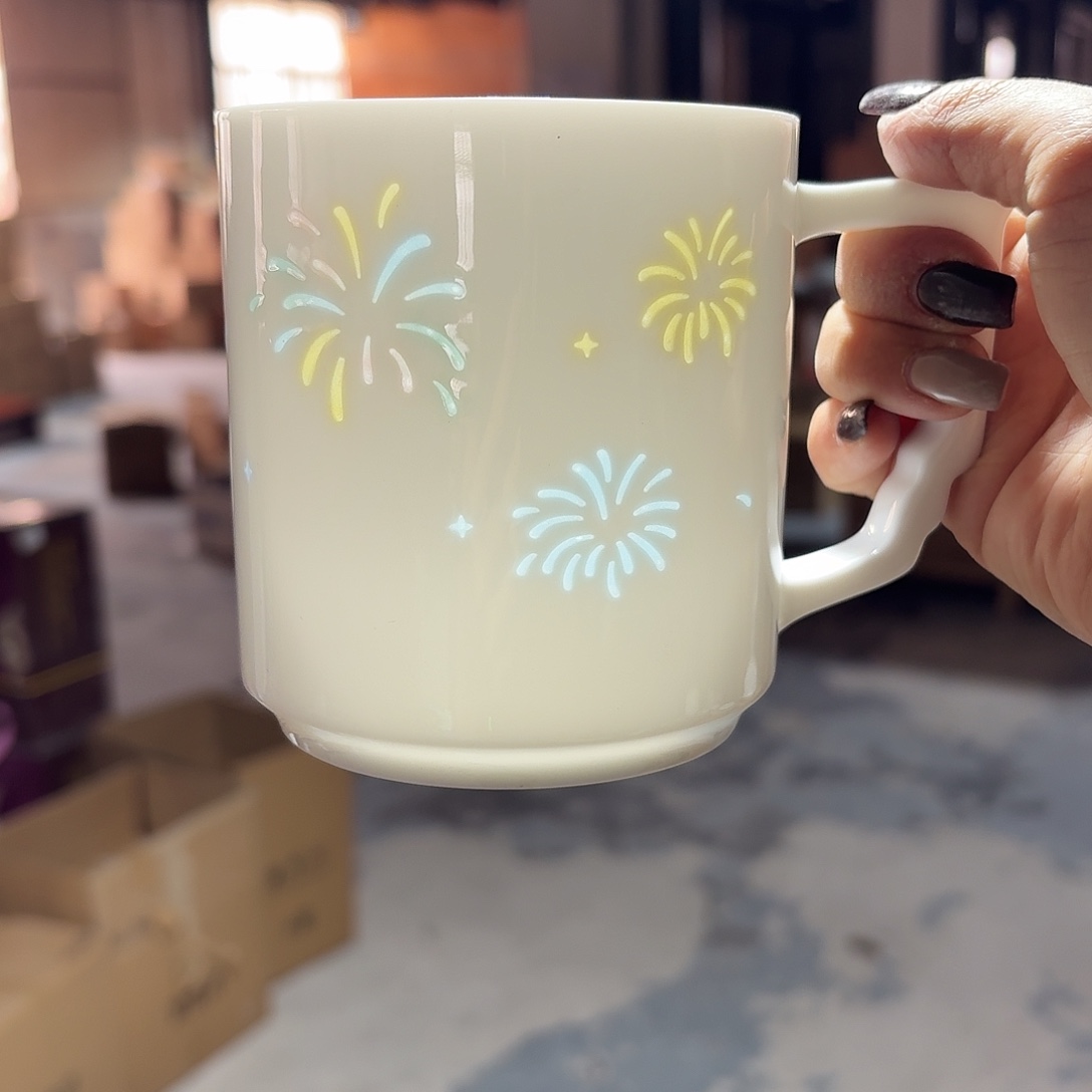 景德镇烟花杯一个