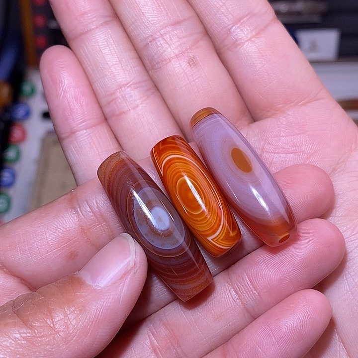 玛瑙/玉髓挂件未镶嵌痞***～