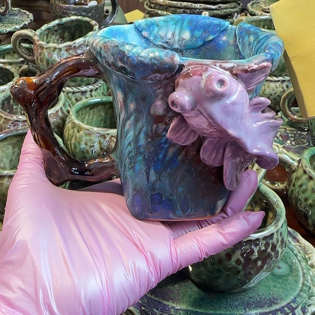 纯手工咖啡杯，餐具